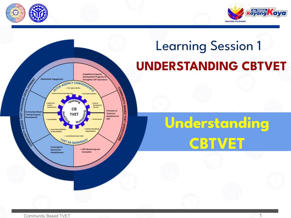 Understanding CBTVET