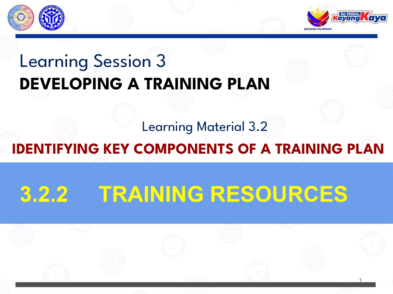 Training Resources